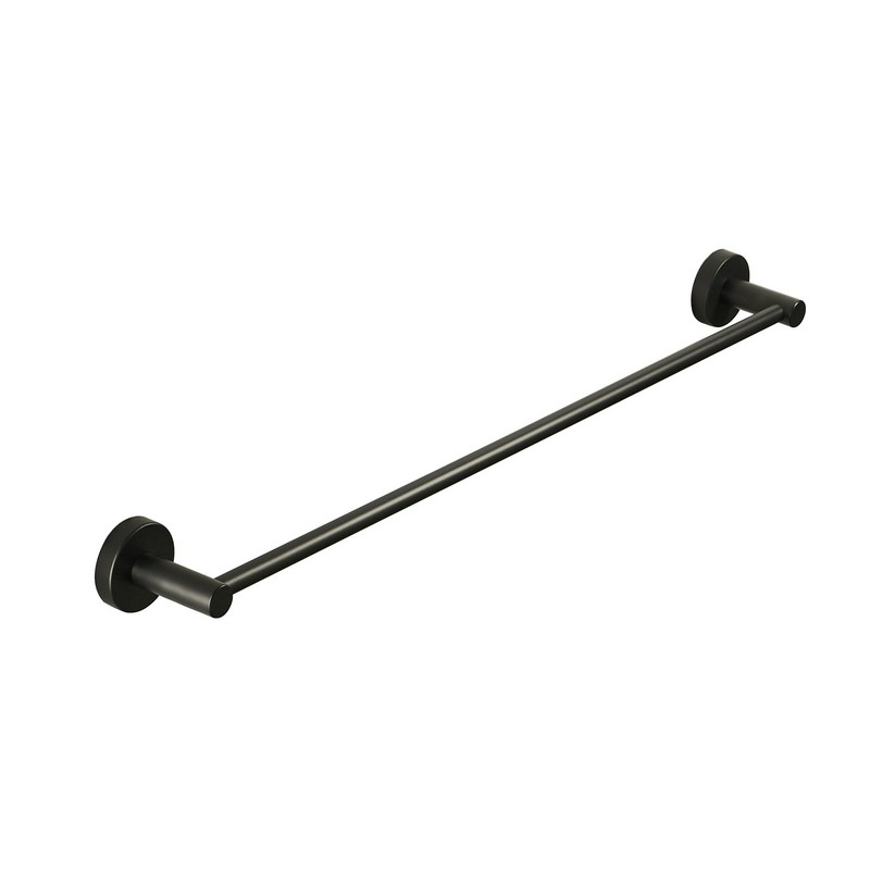 Otus Single Towel Rail 750mm Gunmetal - Builders World