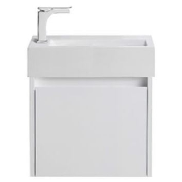 PVC Wall Hung Vanity 450mm with Polymarble Top Builders World